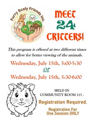 Meet 24 Critters!